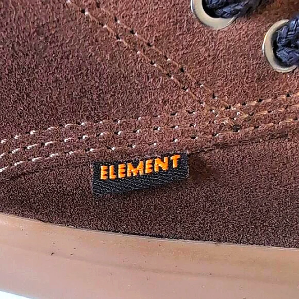 Element Unisex Brown Sneakers Skate Style Size 7 - Picture 4 of 11